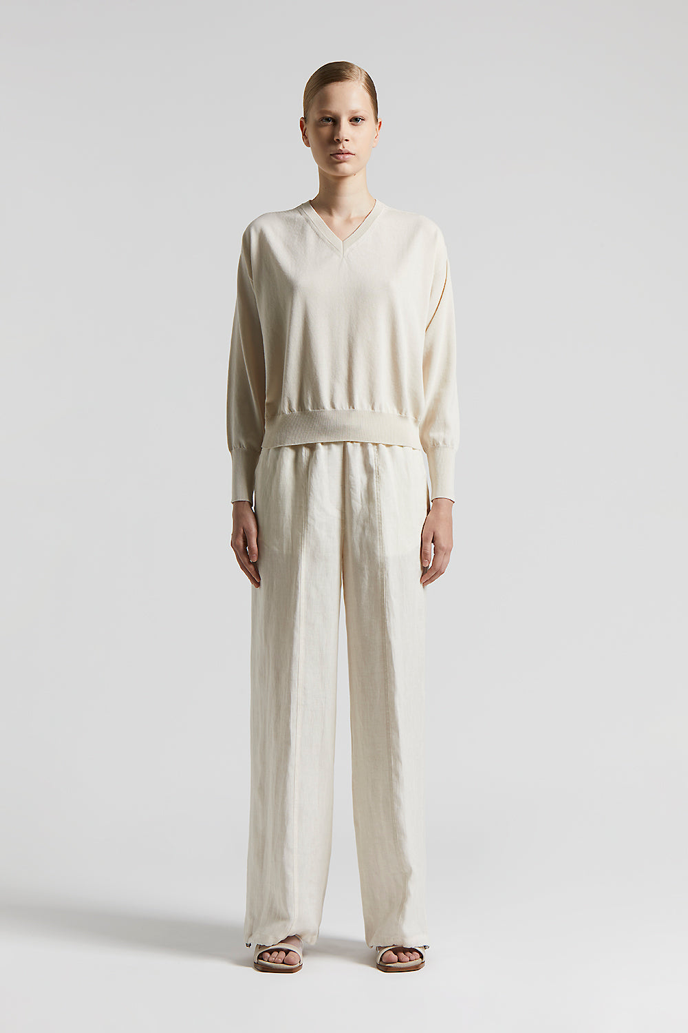パンツ PESERICO Silk wool pants PESERICO(ペセリコ) パンツ通販｜woollen online store