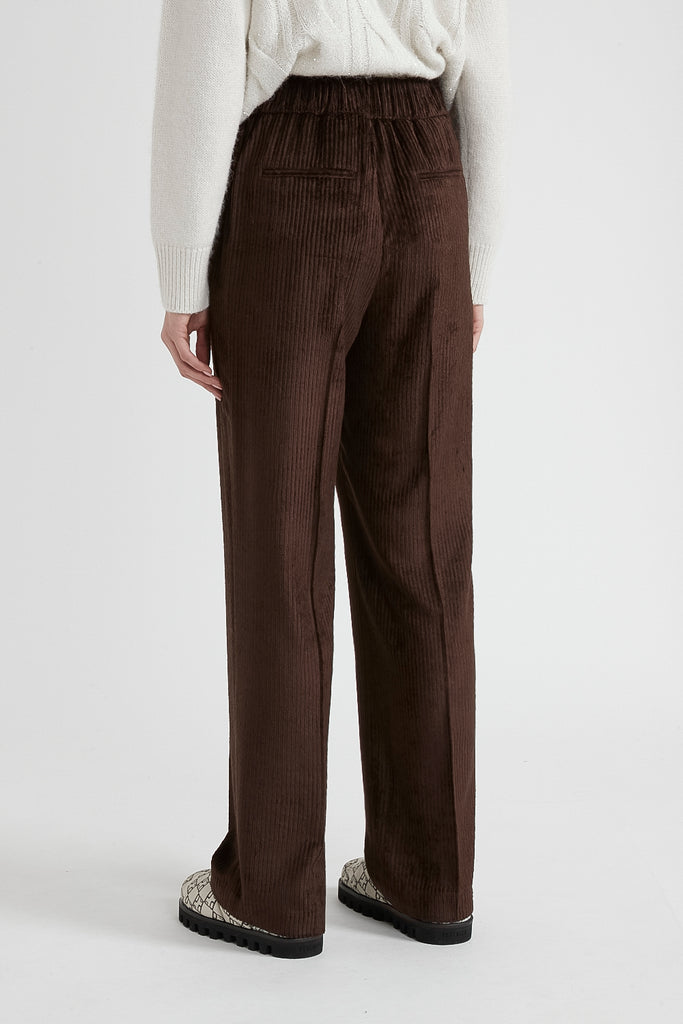 Wide wale corduroy trousers  