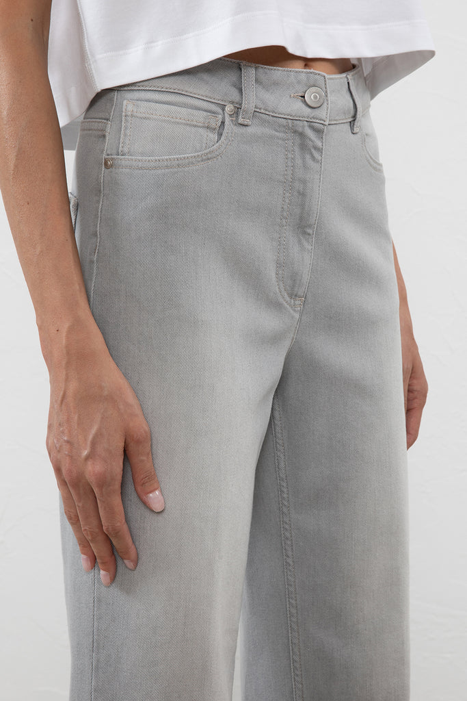 5 pocket boyfriend denim jeans  