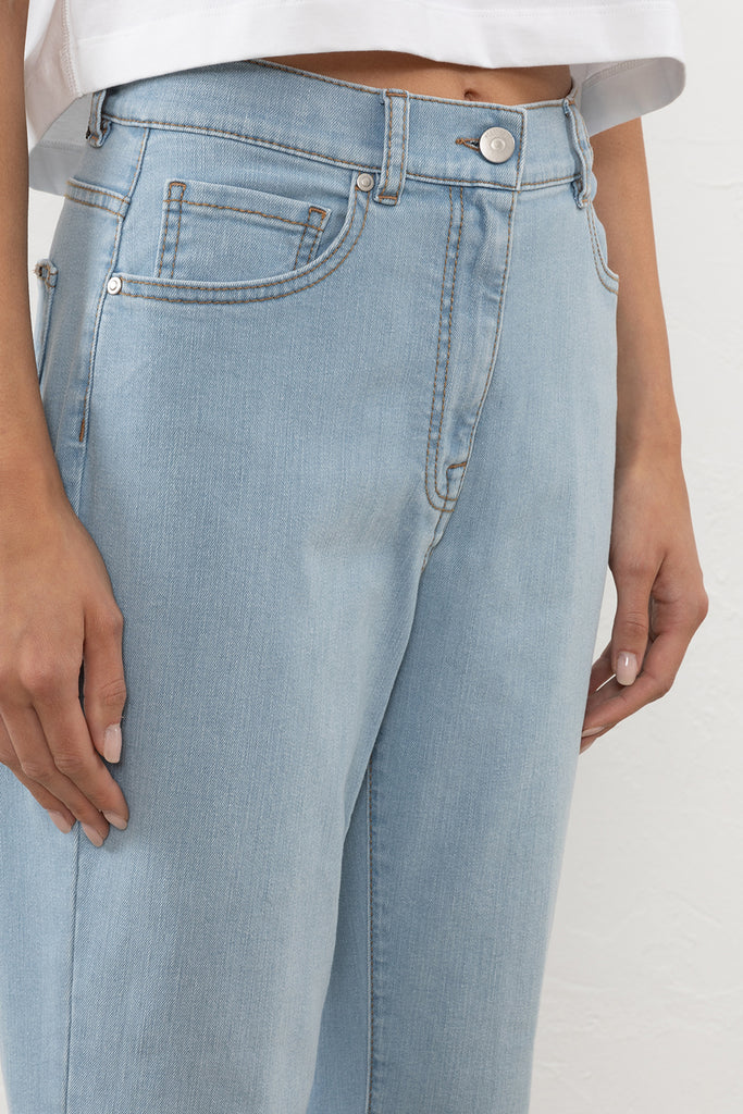 Light comfort cotton denim 5 pocket jeans  