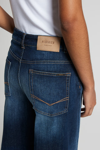 5-pocket denim in comfort cotton