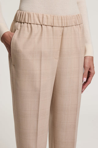 Pantalon en flanelle de laine mélangée 3 / 4