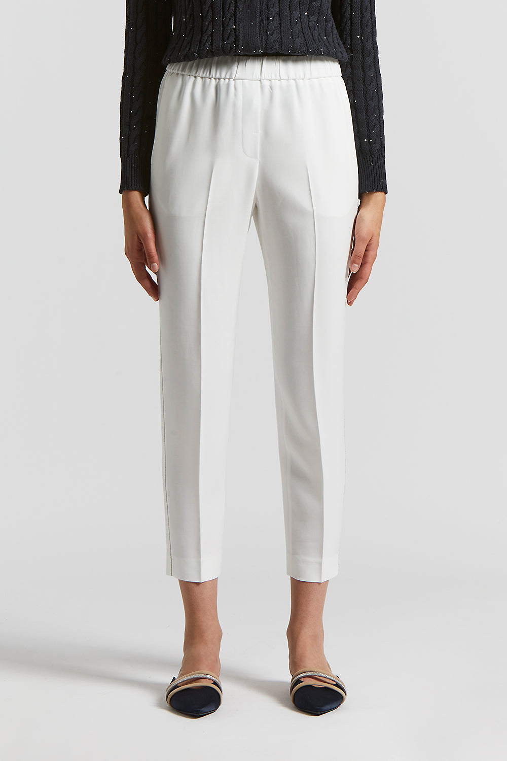 Stretch viscose cady blazer | Peserico