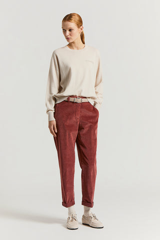 Pin wale corduroy trousers