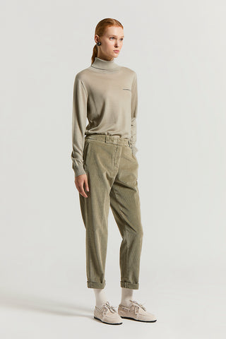 Pin wale corduroy trousers