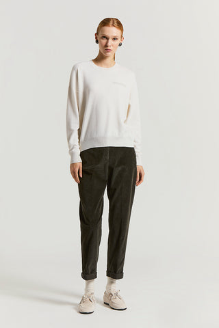 Pin wale corduroy trousers