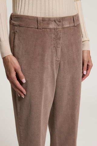 Pantalon en velours de coton 2 000 raies 3 / 4