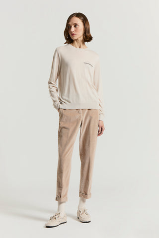 Pin wale corduroy trousers