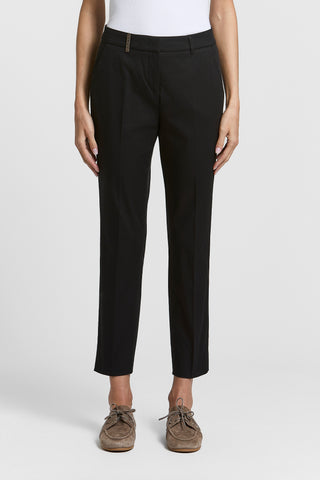 Iconic combed cotton gabardine 4718 trousers