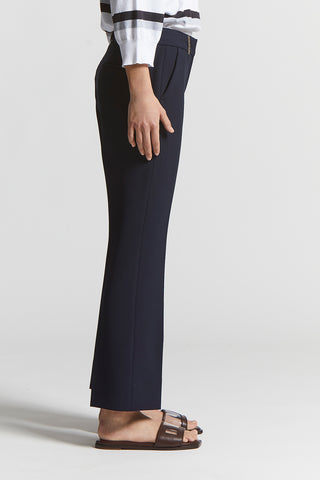 Double viscose cotton fabric trousers