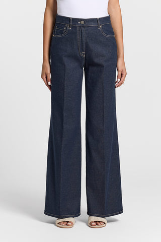Linen/cotton twill trousers
