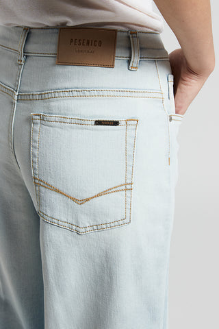 5-pocket jeans in light comfort cotton denim