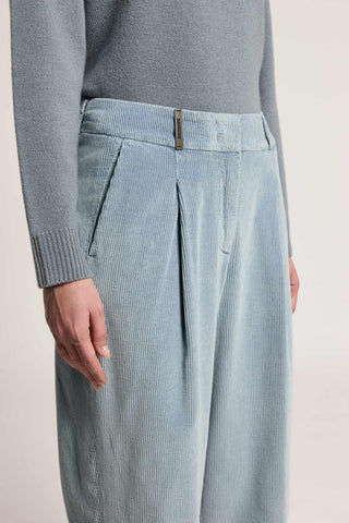 Hose aus Baumwollcord mit 500 Rippen