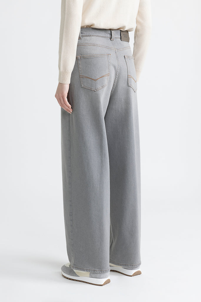 Denim baggy oversize trousers  