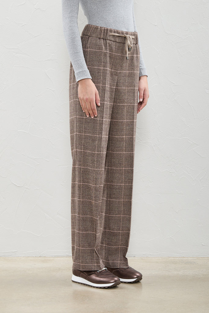 Soft flannel trousers  