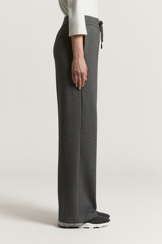 Pantalón de felpa de algodón perchada