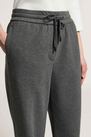 Pantalón de felpa de algodón perchada