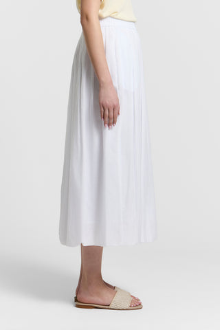 Cotton voile balloon skirt