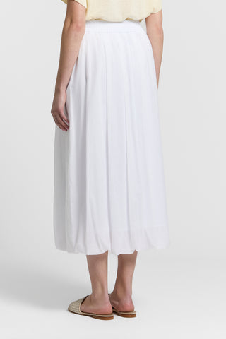 Cotton voile balloon skirt