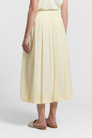 Cotton voile balloon skirt