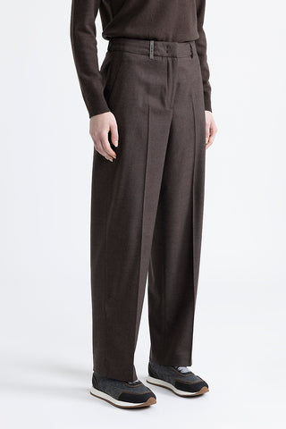 Wool and cashmere classic trousers  