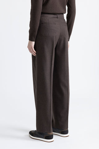 Wool and cashmere classic trousers  