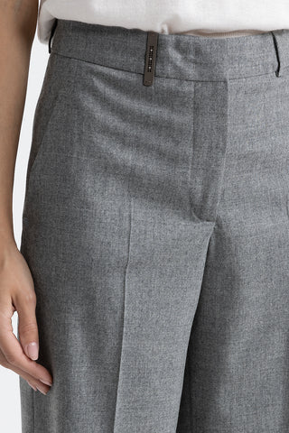 Wool and cashmere classic trousers  