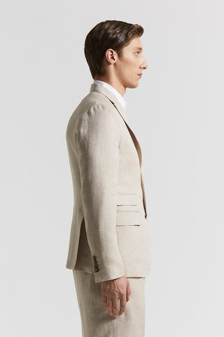 Ermenegildo Zegna linen single-breasted blazer