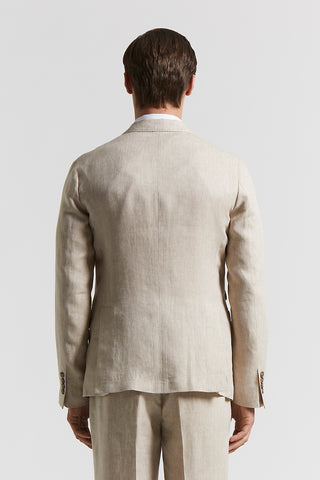 Ermenegildo Zegna linen single-breasted blazer