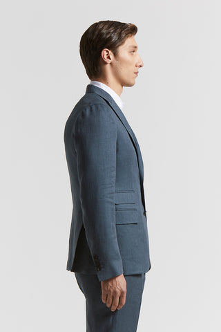 Ermenegildo Zegna linen single-breasted blazer