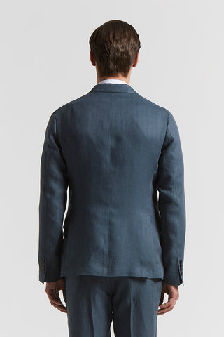 Ermenegildo Zegna linen single-breasted blazer