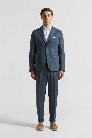 Ermenegildo Zegna linen single-breasted blazer