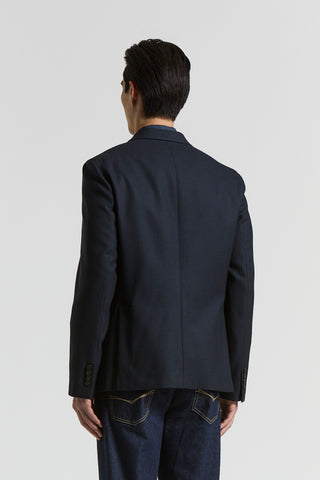 Double-breasted blazer in pure wool