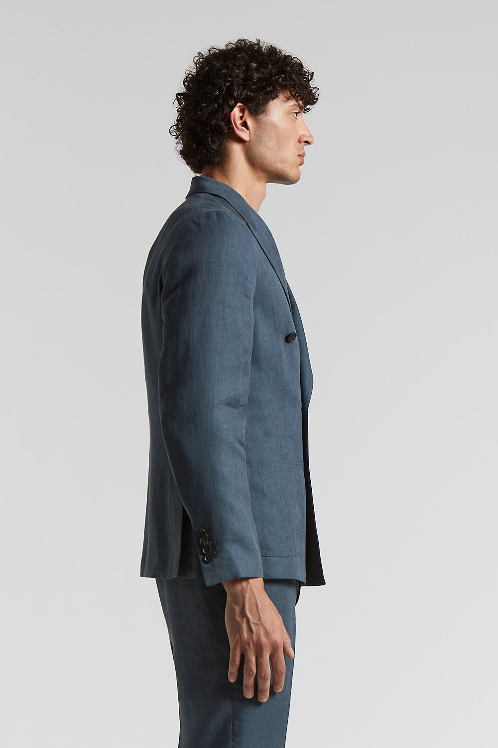 人気絶頂 double-breasted Zegna Ermenegildo linen Peserico | blazer 小物