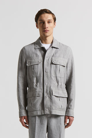 Pure linen Sahara jacket