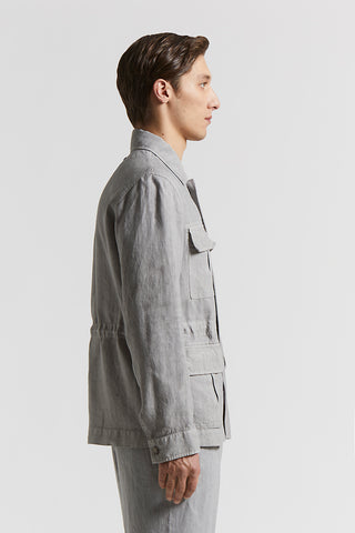 Pure linen Sahara jacket