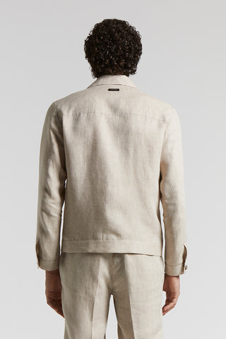 Ermenegildo Zegna pure linen overshirt