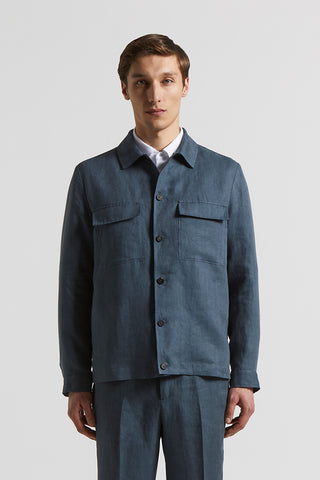 Ermenegildo Zegna pure linen overshirt