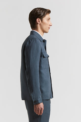 Ermenegildo Zegna pure linen overshirt