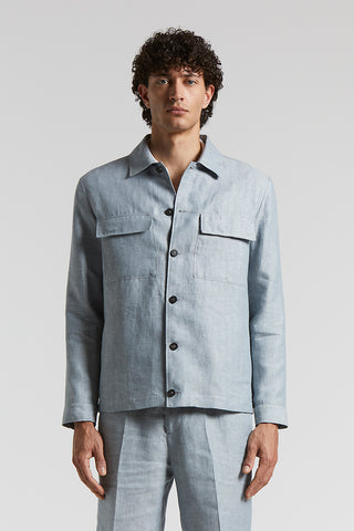 Ermenegildo Zegna pure linen overshirt