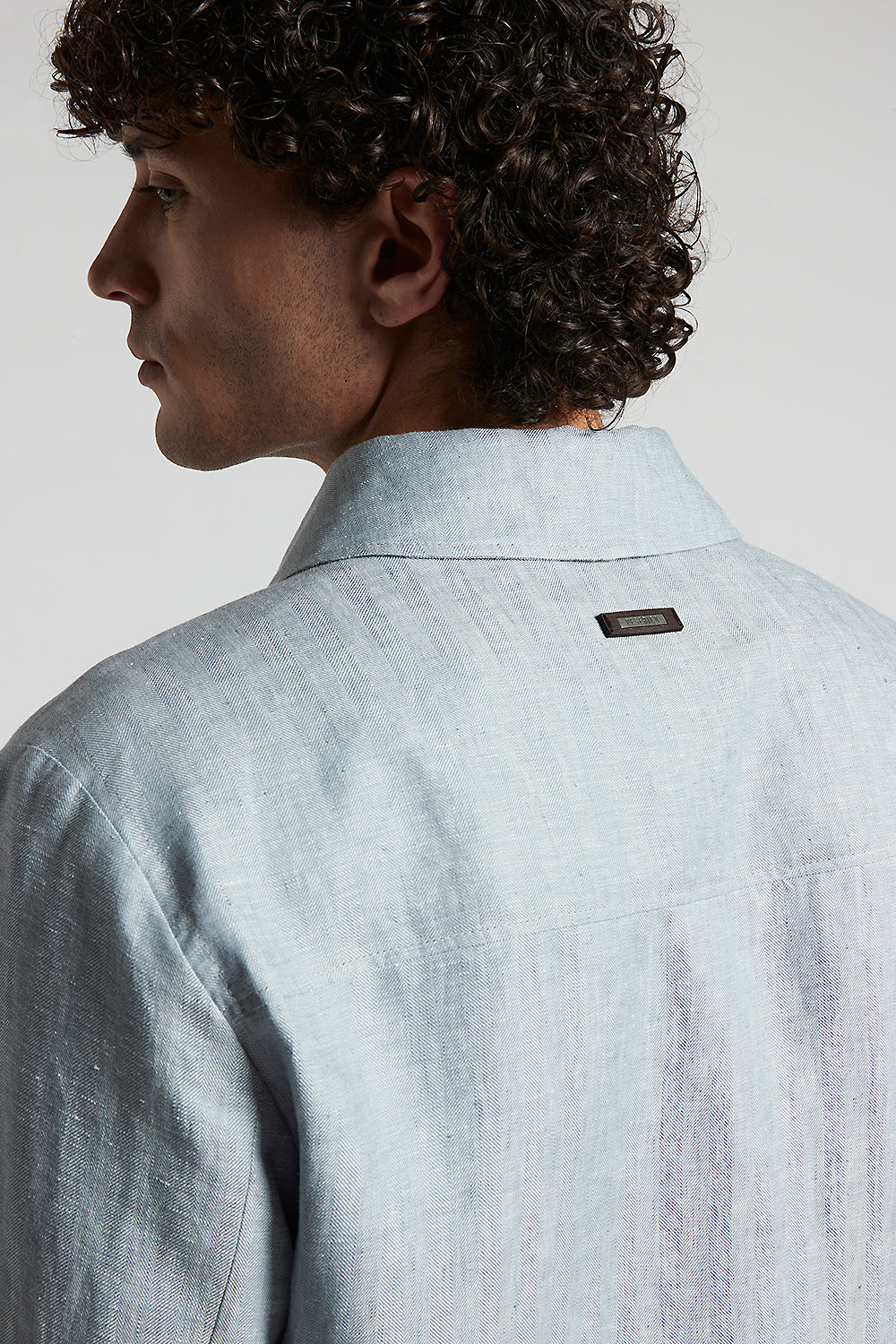 Ermenegildo Zegna pure linen overshirt | Peserico