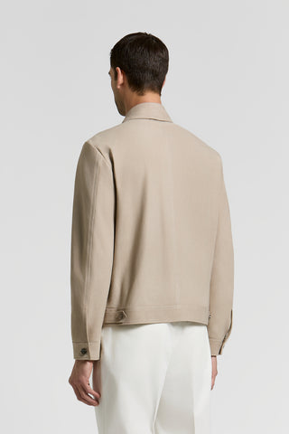 Jacke aus Veloursleder