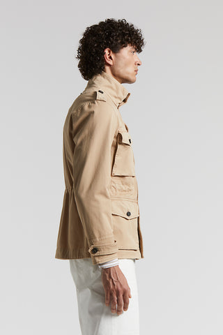 Comfort cotton gabardine field jacket