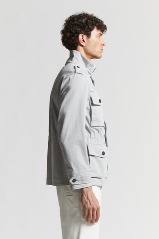 Comfort cotton gabardine field jacket