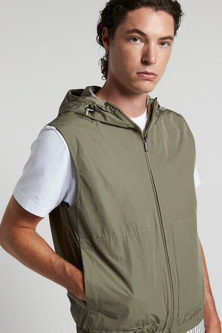 Solotex technical fabric waistcoat