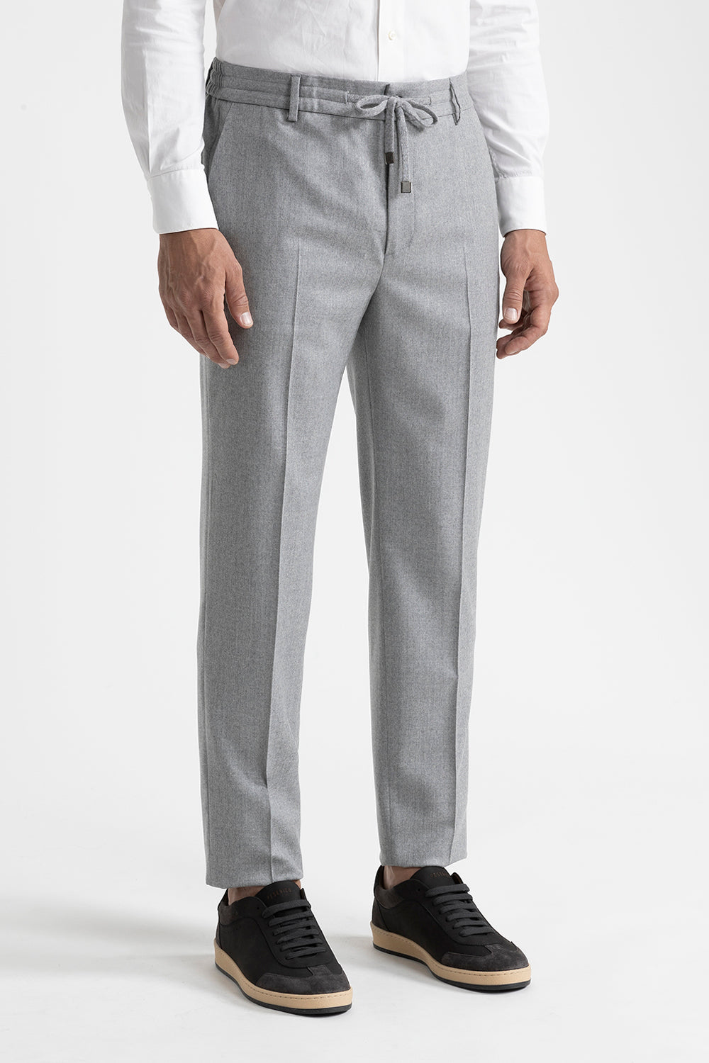 Flannel wool trousers sale