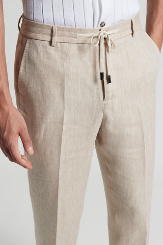 Ermenegildo Zegna pure linen jogger trousers