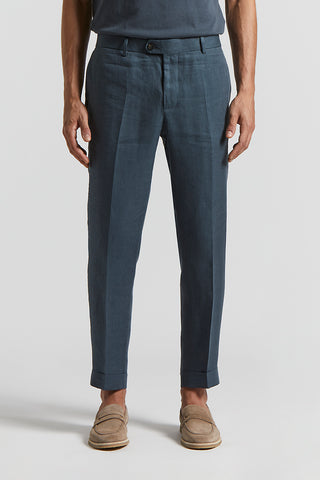 Ermenegildo Zegna pure linen trousers