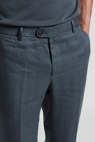 Ermenegildo Zegna pure linen trousers