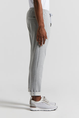 Soft cotton fleece jersey jogger trousers